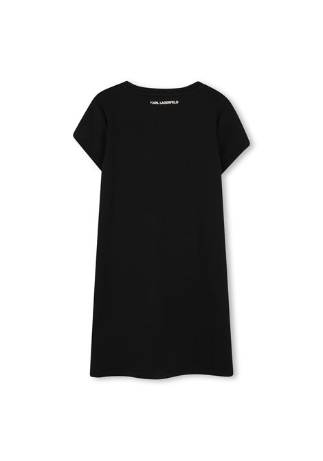 Abito con stampa KARL LAGERFELD KIDS | Z3115509B